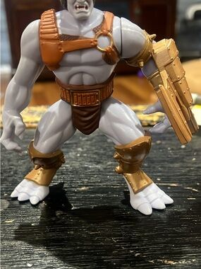 Gray and Gold Gargoyle Action Figure